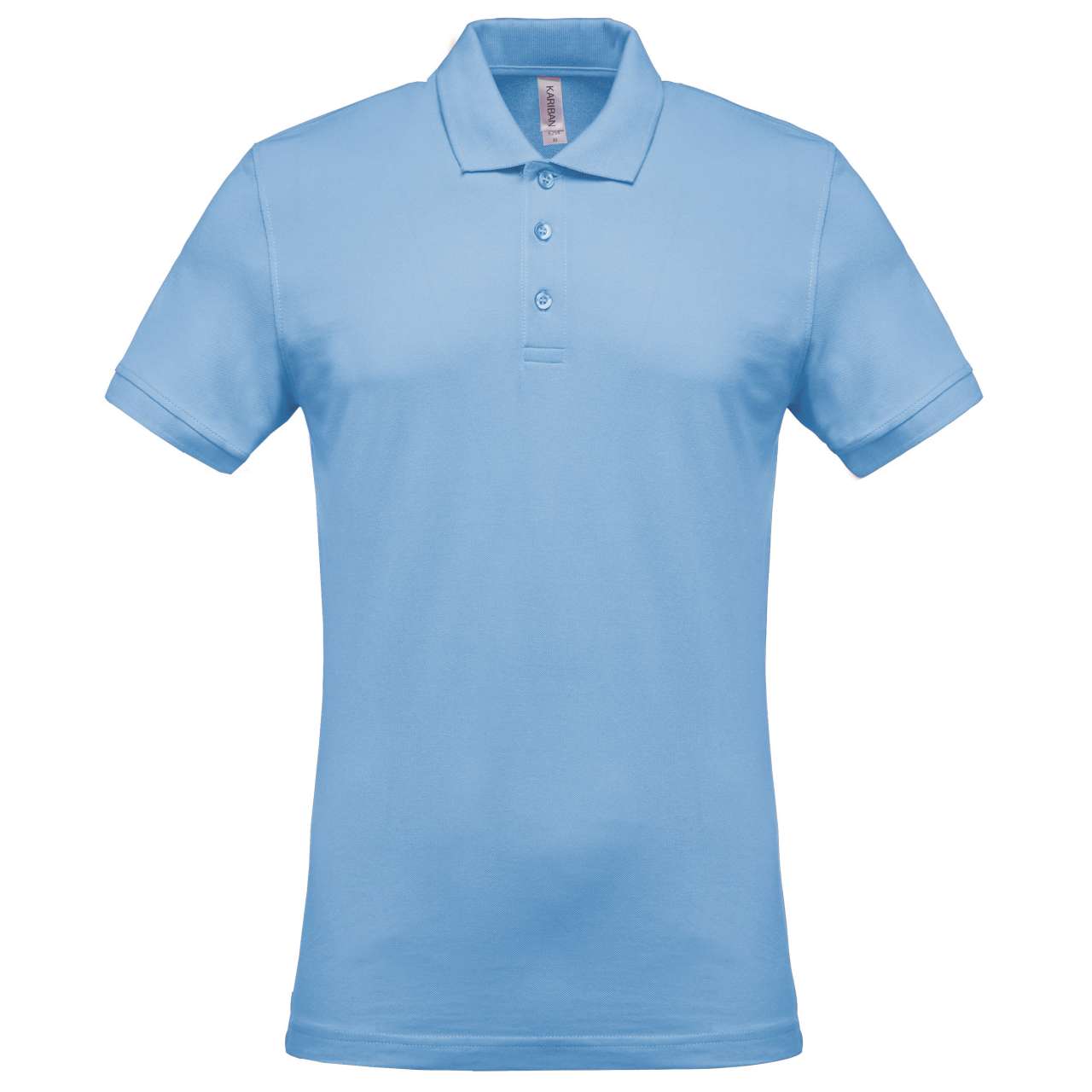 MEN'S SHORT-SLEEVED PIQUÉ POLO SHIRT - Image 14