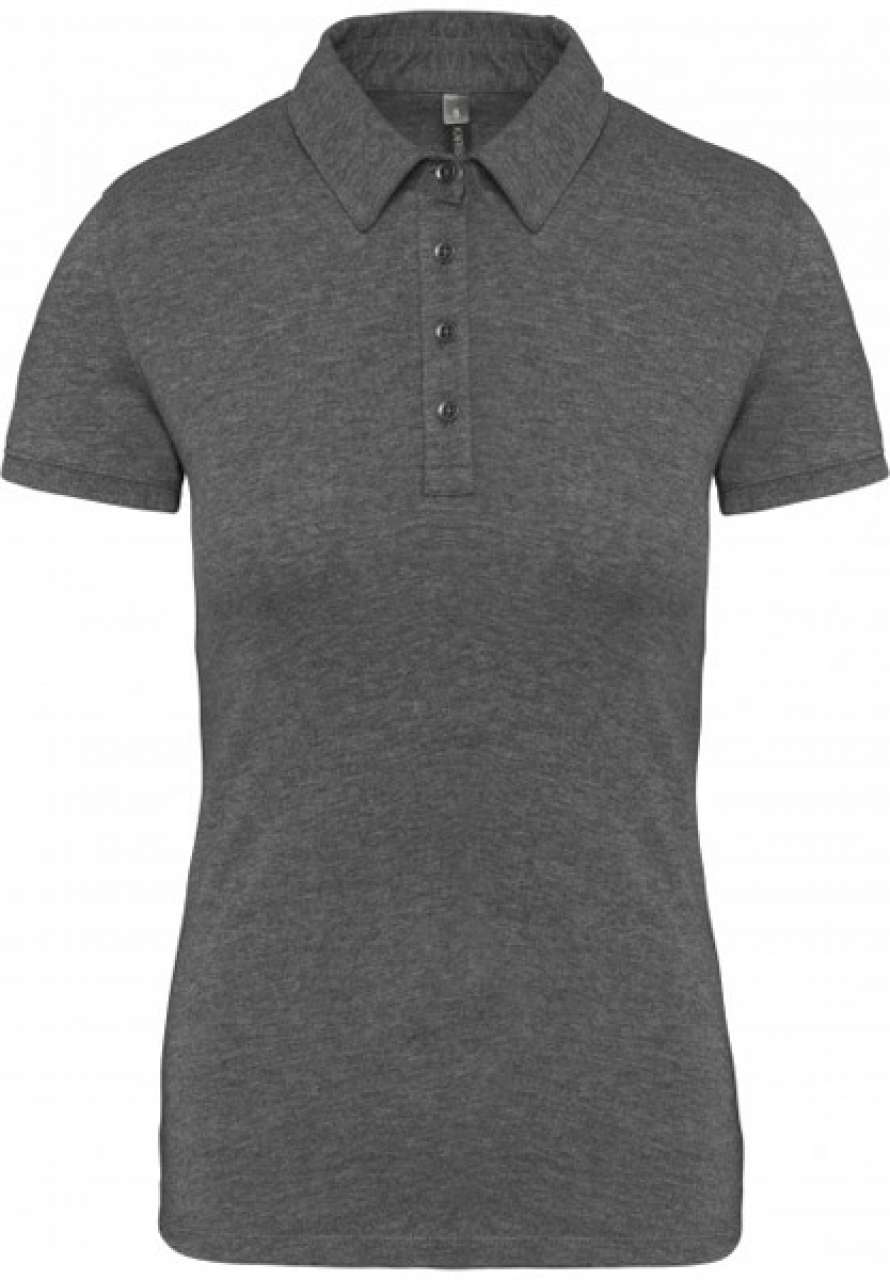 LADIES' SHORT SLEEVED JERSEY POLO SHIRT - Image 8