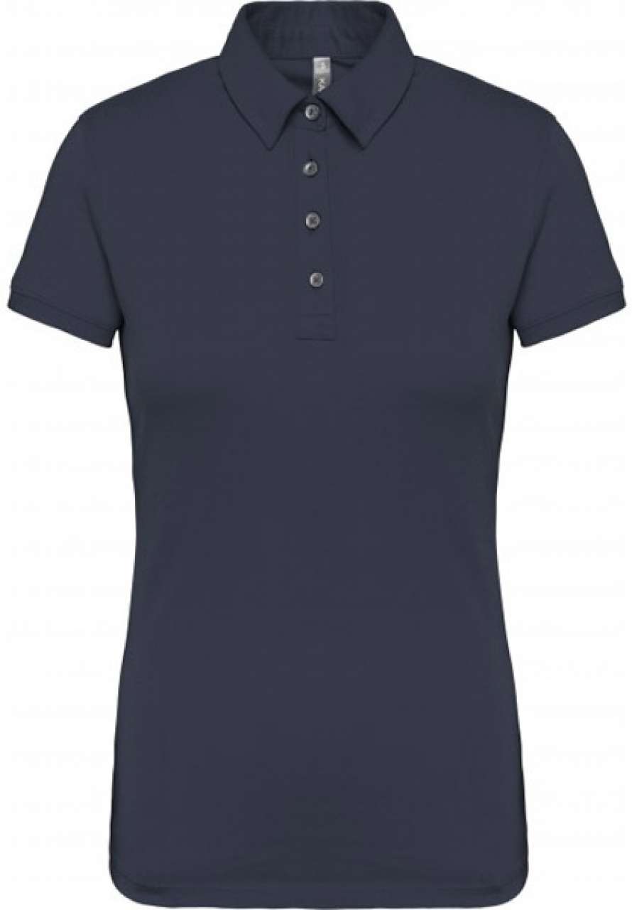 LADIES' SHORT SLEEVED JERSEY POLO SHIRT - Image 6