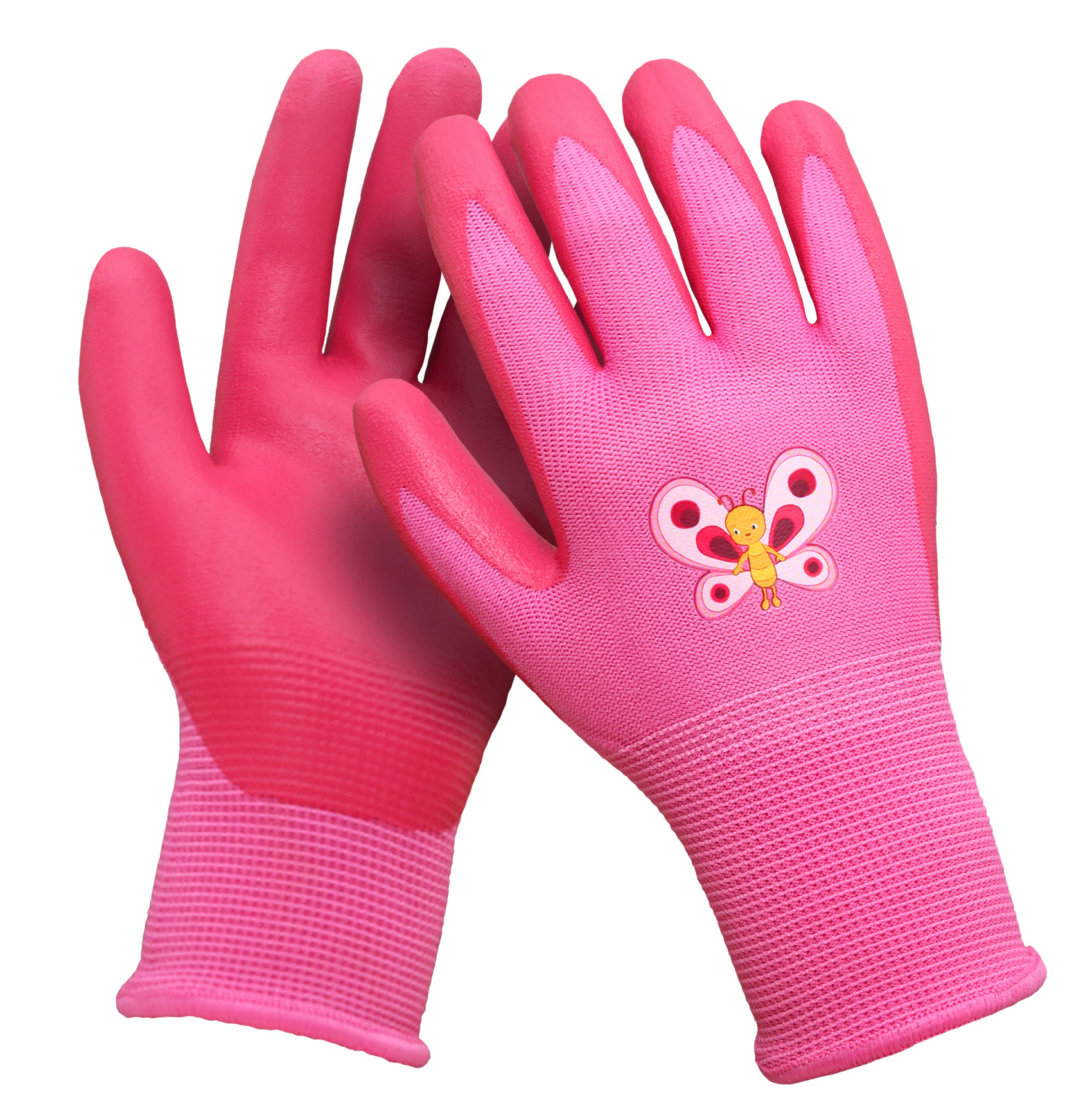KIDS GIRL rózsaszín kivitelű kesztyű lányoknak 05
