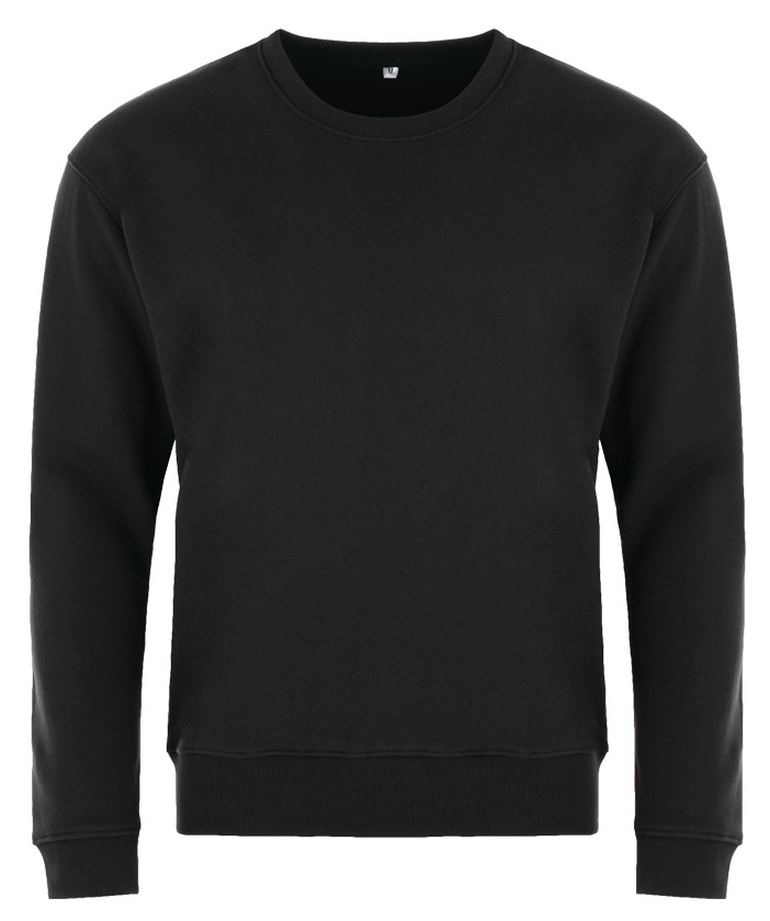 HOKAS hosszú ujjú pulóver unisex fekete 4XL