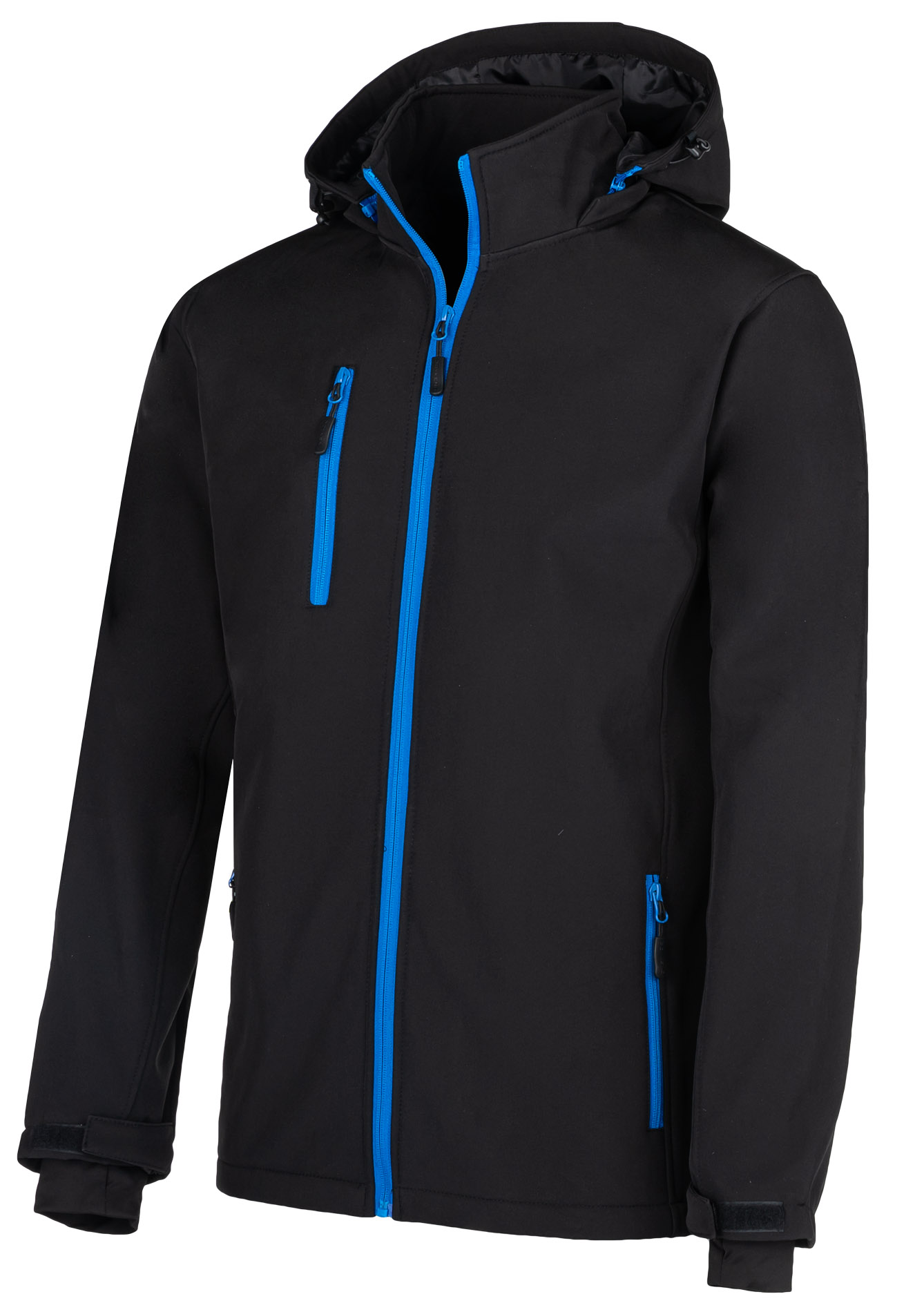 TARA SOFTSHELL FÉRFI KABÁT fekete kék L