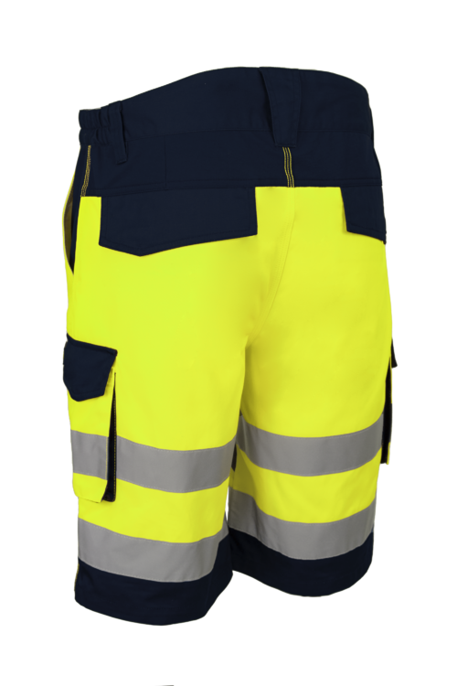 HIBANA FLUO SÁRGA/SÖTÉTKÉK BERMUDA_L - Image 3