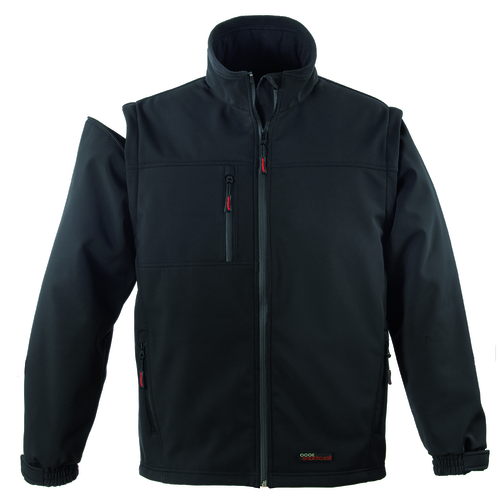 YANG 2/1 FEKETE SOFTSHELL DZSEKI_L - Image 3