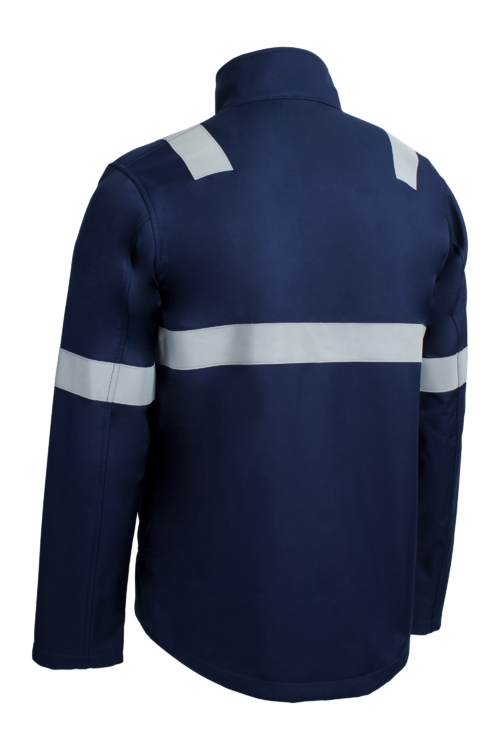 TUISTO SÖTÉTKÉK LÁNGÁLLÓ FR SOFTSHELL DZSEKI_L - Image 3