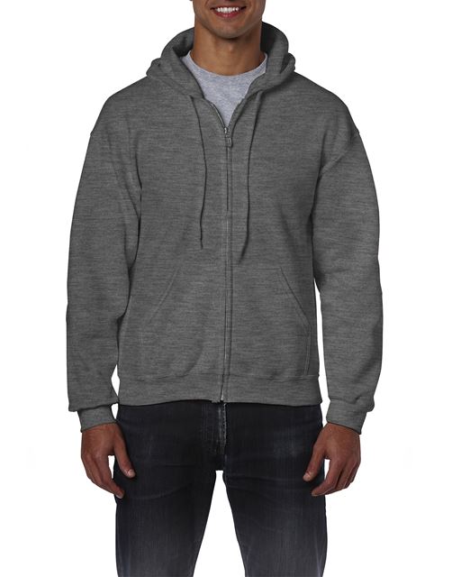 HEAVY BLEND™ ADULT FULL ZIP HOODED SWEATSHIRT - Image 17