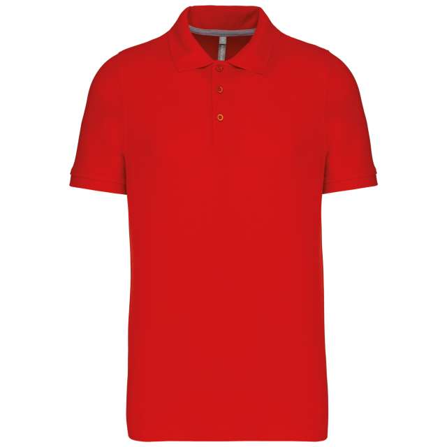 MEN'S SHORT SLEEVE PIQUÉ POLO SHIRT - Image 4