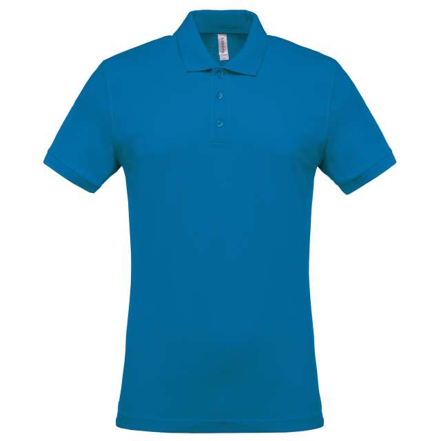 MEN'S SHORT-SLEEVED PIQUÉ POLO SHIRT - Image 15