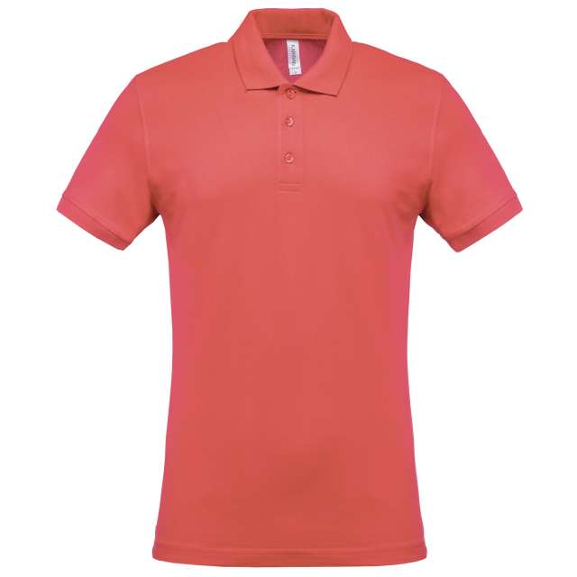 MEN'S SHORT-SLEEVED PIQUÉ POLO SHIRT - Image 23