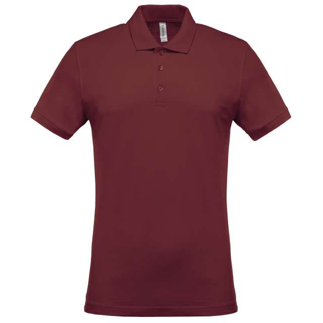 MEN'S SHORT-SLEEVED PIQUÉ POLO SHIRT - Image 16