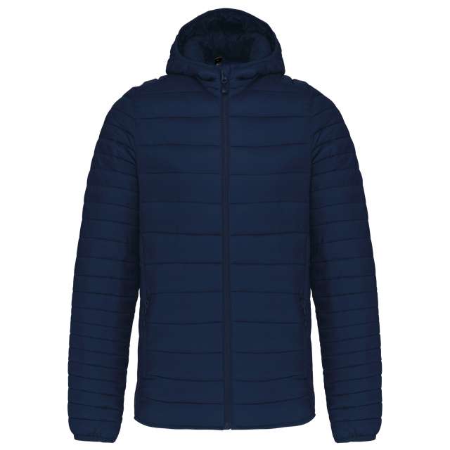 MEN'S LIGHTWEIGHT HOODED PADDED JACKET - Image 3